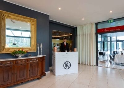 Il ristorante interno all'AN Hotel Linate