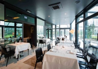 Il ristorante interno all'AN Hotel Linate