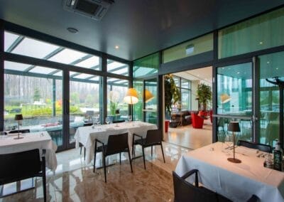 Il ristorante interno all'AN Hotel Linate