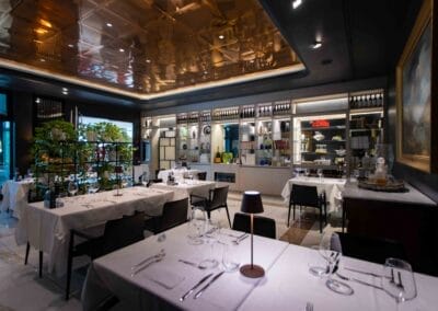 Il ristorante interno all'AN Hotel Linate