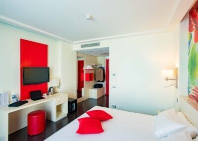 Una delle camere di AN Hotel Melegnano quattro stelle